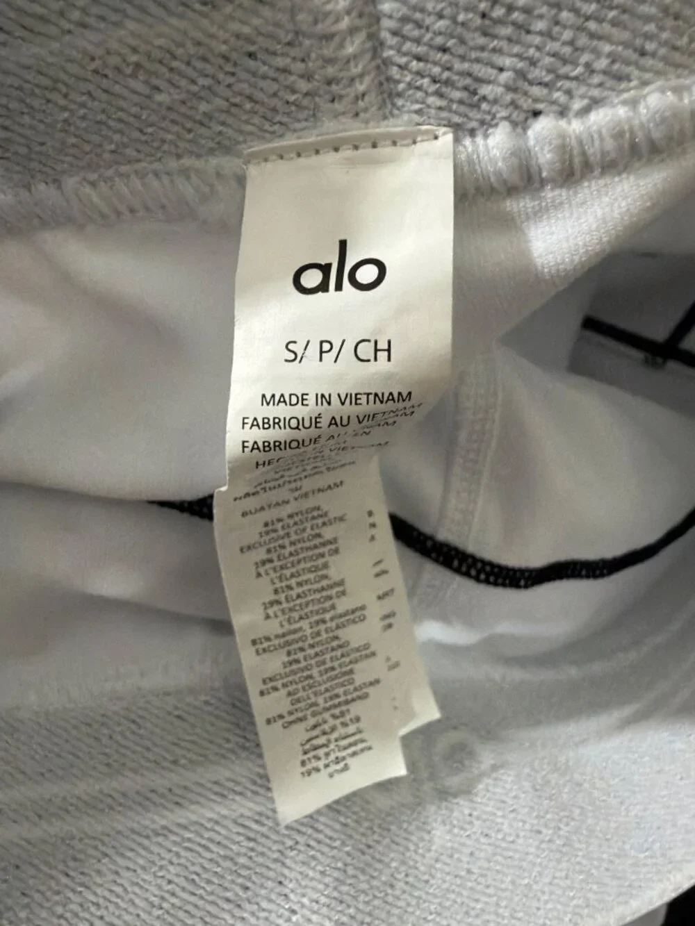 Alo Yoga Airbrush High-Waist Heart Throb Leggings Size S